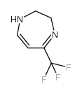 5-三氟甲基-2,3-二氢-1H-1,4-二氮杂卓结构式