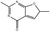 2,6-Dimethylfuro[2,3-d]pyrimidin-4(1H)-one Structure