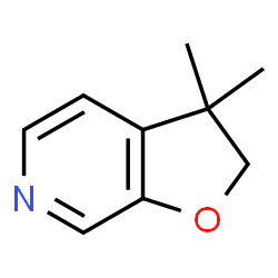 Furo[2,3-c]pyridine, 2,3-dihydro-3,3-dimethyl- (9CI) structure