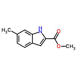 Methyl 6-methyl-1H-indole-2-carboxylate Structure