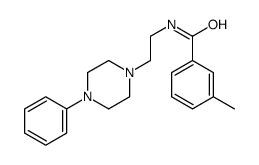 3-methyl-N-[2-(4-phenylpiperazin-1-yl)ethyl]benzamide Structure