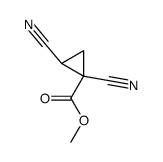 Cyclopropanecarboxylic acid, 1,2-dicyano-, methyl ester (8CI) picture