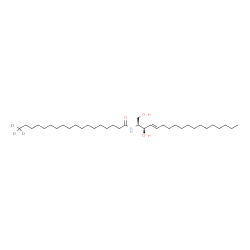 C18 Ceramide-d3 (d18:1/18:0-d3)结构式