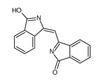 3-[(3-oxoisoindol-1-ylidene)methyl]isoindol-1-one Structure