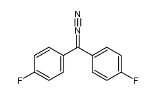 bis(4-fluorophenyl)diazomethane结构式