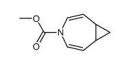 4-Azabicyclo[5.1.0]octa-2,5-diene-4-carboxylic acid methyl ester结构式