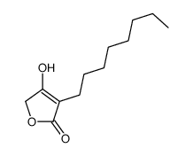 4-Hydroxy-3-octyl-2(5H)-furanone Structure