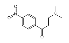 3-(dimethylamino)-1-(4-nitrophenyl)propan-1-one结构式