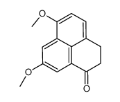 6,8-dimethoxy-2,3-dihydrophenalen-1-one结构式