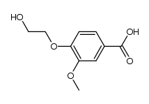 4-(2-hydroxyethoxy)-3-methoxybenzoic acid Structure