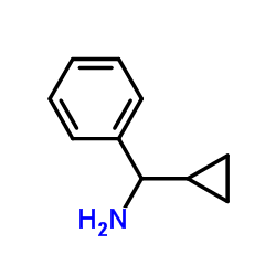 1-Cyclopropyl-1-phenylmethanamine Structure