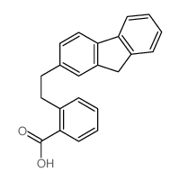 Benzoic acid,2-[2-(9H-fluoren-2-yl)ethyl]- Structure