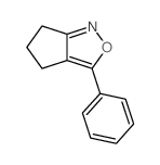4H-Cyclopent[c]isoxazole, 5,6-dihydro-3-phenyl-结构式