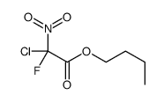 butyl 2-chloro-2-fluoro-2-nitroacetate Structure