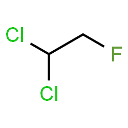 1,1-dichloro-2-fluoro-ethane structure