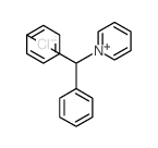 Pyridinium,1-(diphenylmethyl)-, chloride (1:1) Structure