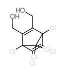 Bicyclo[2.2.1]hepta-2,5-diene-2,3-dimethanol,1,4,5,6,7,7-hexachloro- Structure