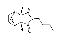 2-butyl-3α,4,7,7α-tetrahydro-4,7-epoxy-1H-isoindole-1,3(2H)-dione Structure