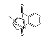 3-Methyl-8-(o-nitrobenzoyl)-3,8-diazabicyclo[3.2.1]octane structure