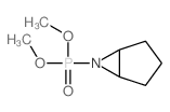 Phosphonicacid, 6-azabicyclo[3.1.0]hex-6-yl-, dimethyl ester (8CI) structure