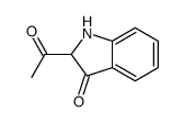 3H-Indol-3-one,2-acetyl-1,2-dihydro-(9CI) structure