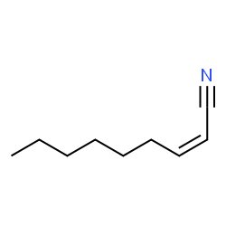 2-nonene nitrile structure