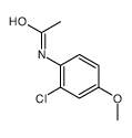 N-(2-Chloro-4-methoxyphenyl)acetamide结构式