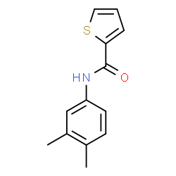 2-Thiophenecarboxamide,N-(3,4-dimethylphenyl)- Structure