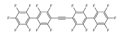 bis-(4-perfluoro biphenyl) ethine结构式