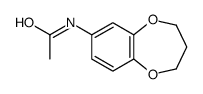 7-ACETAMIDO-3,4-DIHYDRO-2H-1,5-BENZODIOXEPINE structure