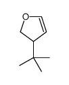 3-(1,1-Dimethylethyl)-2,3-dihydrofuran structure