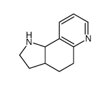 2,3,3a,4,5,9b-hexahydro-1H-pyrrolo[2,3-f]quinoline Structure