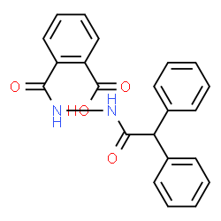 2-{[2-(Diphenylacetyl)hydrazino]carbonyl}benzoic acid结构式