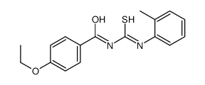 4-ethoxy-N-[(2-methylphenyl)carbamothioyl]benzamide结构式