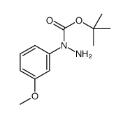 N1-tert-Butoxycarbonyl 1-(3-Methoxyphenyl)hydrazine picture