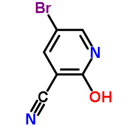 5-Bromo-2-hydroxynicotinonitrile structure