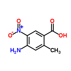 4-Amino-2-methyl-5-nitrobenzoic acid结构式