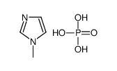 1-methylimidazole,phosphoric acid Structure