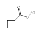 cyclobutane carboxylic acid silver salt结构式