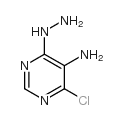 4-氯-5-氨基-6-肼基嘧啶结构式