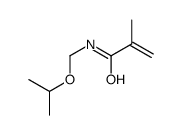 2-methyl-N-(propan-2-yloxymethyl)prop-2-enamide结构式
