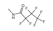 2,2,3,3,4,4,4-七氟-N-甲基丁酰胺结构式