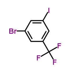 3-溴-5-碘三氟甲苯结构式