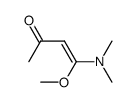 4-Dimethylamino-4-methoxy-but-3-en-2-on结构式