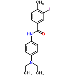 N-[4-(Diethylamino)phenyl]-3-iodo-4-methylbenzamide Structure