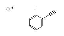 copper(1+),1-ethynyl-2-iodobenzene结构式