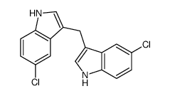 5-chloro-3-[(5-chloro-1H-indol-3-yl)methyl]-1H-indole Structure