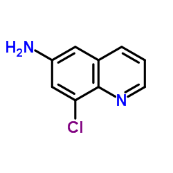 8-Chloro-6-quinolinamine Structure