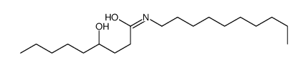 N-decyl-4-hydroxynonanamide Structure