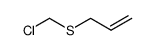 α-chloromethyl allyl sulfide Structure